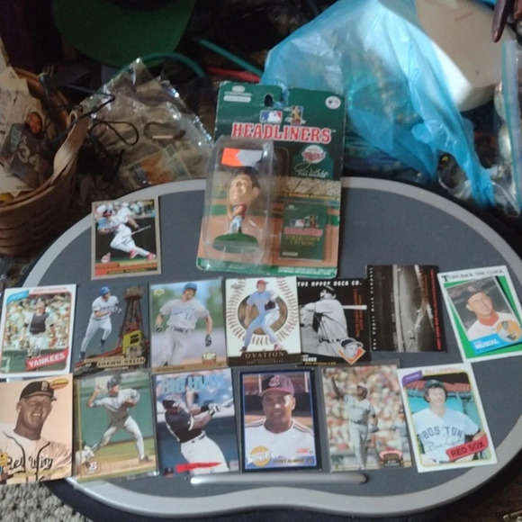 Baseball Cards and Headline figure - Picture 1 of 4